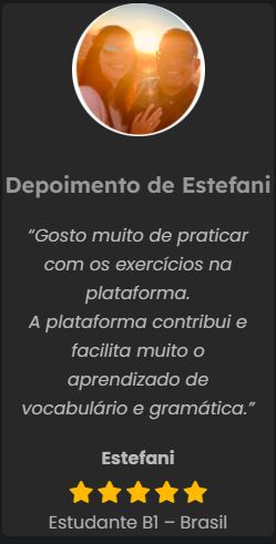 Depoimento Estafani